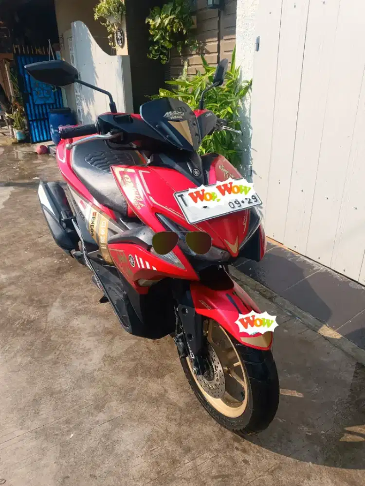 YAMAHA AEROX ABS 2019 KM RENDAH