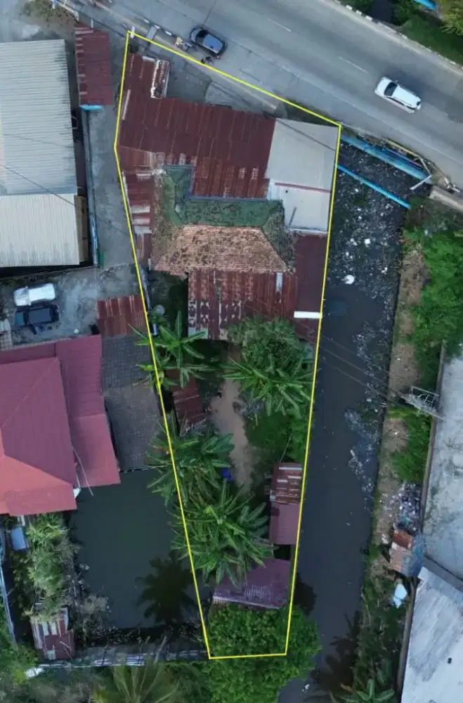 DIJUAL TANAH DAN BANGUNAN