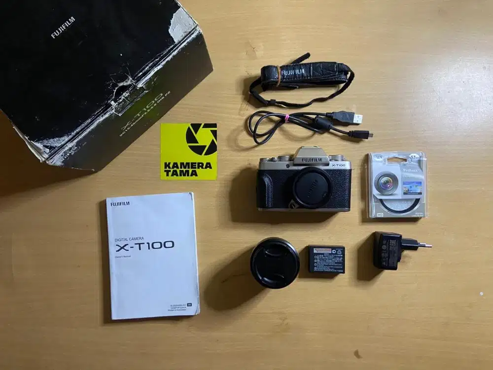 Fujifilm xt100 like new