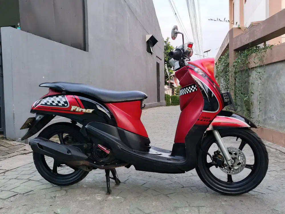 Yamaha Fino 2013 stater tokcer halus mulus terawat