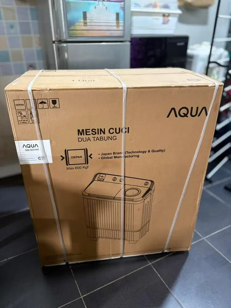 Mesin Cuci 9 Kg Merk Aqua Type QW-9031 HT / QW-9031 Hijab Series