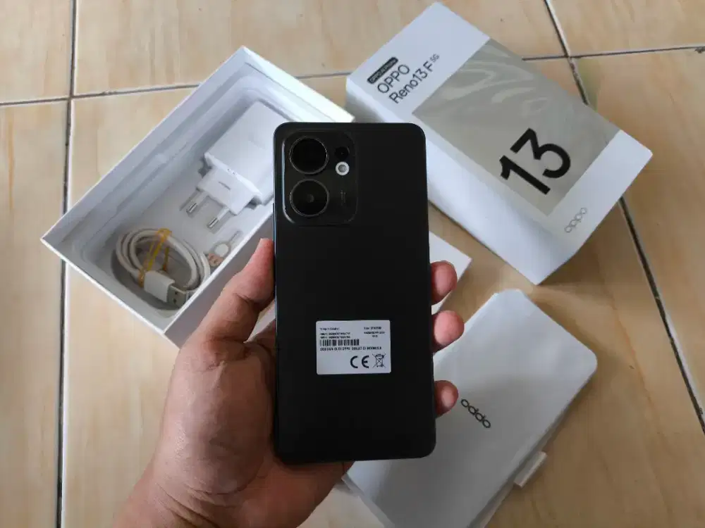 Oppo Reno 13F 5G 8/256 Fullset Original Garansi Resmi panjang