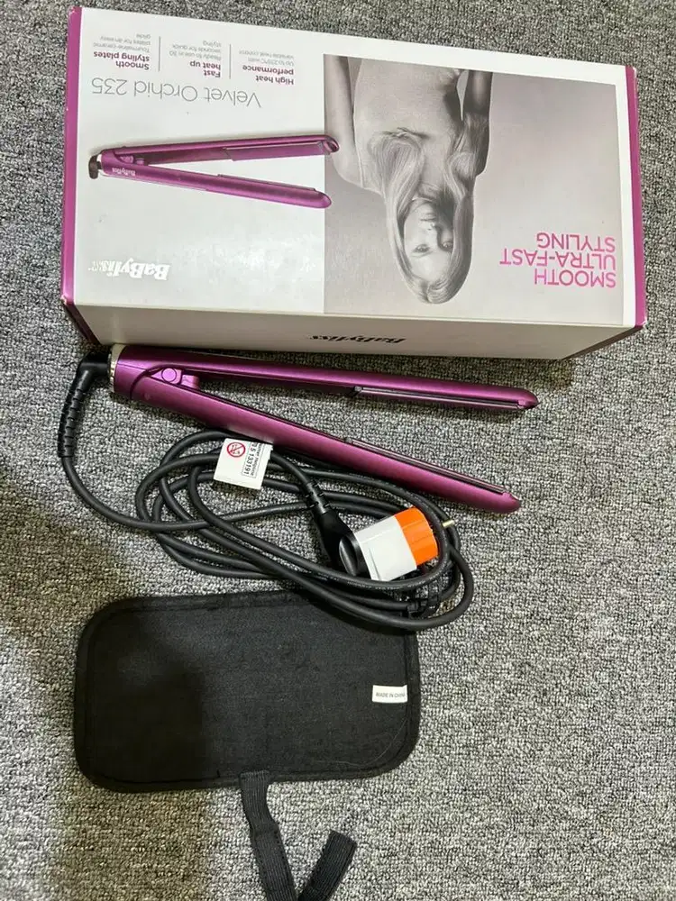 Preloved Catokan Babyliss orchid velvet