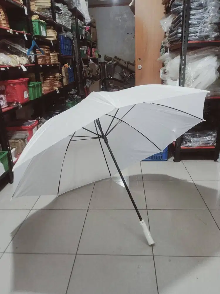 payung jumbo warna putih