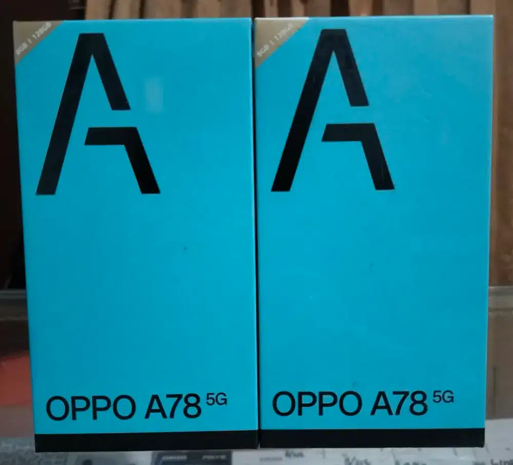 New OPPO A78 8/128 5G Garansi Resmi
