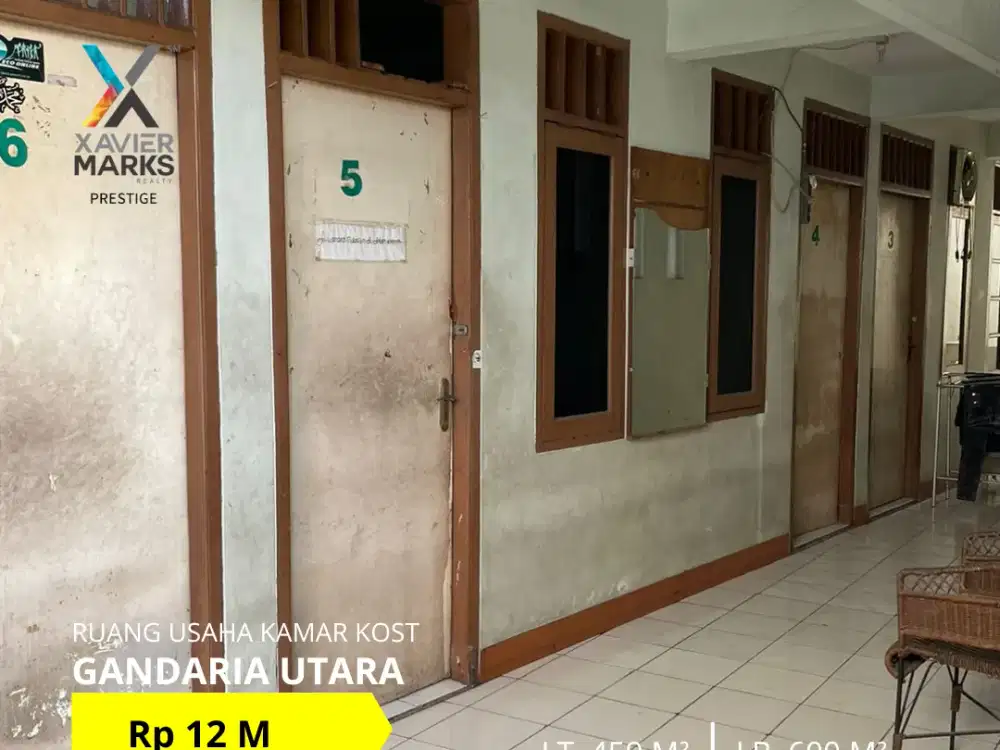 DIJUAL RUANG USAHA COCOK UNTUK USAHA-KOS KOSAN DIJL. KARYA UTAMA GANDARIA UTARA KEBAYORAN BARU JAKARTA SELATAN
