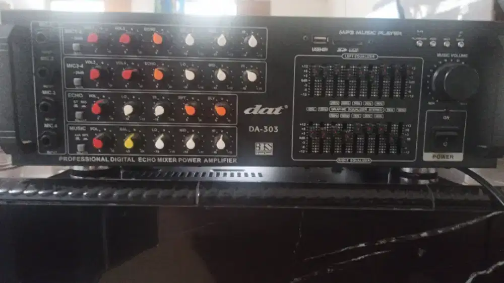 Ampli dat 303 kondisi normal no minus