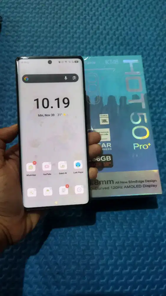 Infinix hot 50 pro plus 8+8/128 like new garansi panjang