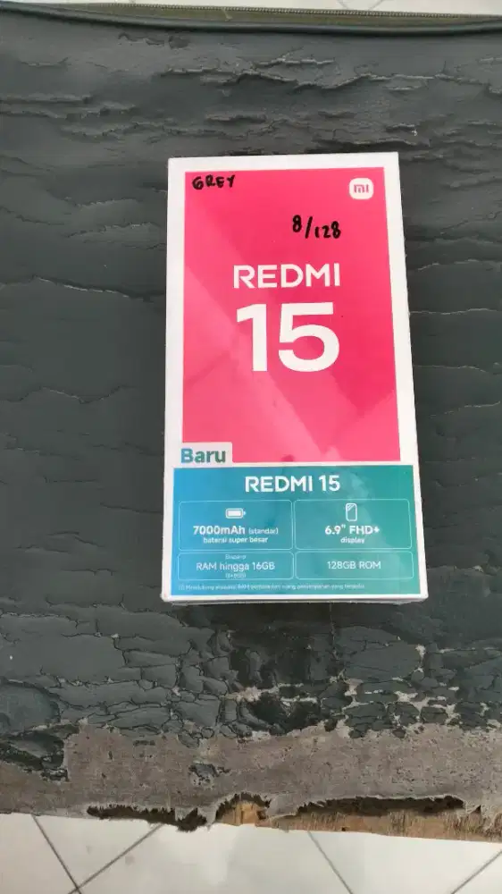 Xiaomi redmi 15 (8/128) new spesial promo