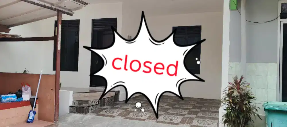 Dikontrakkan Rumah keluarga