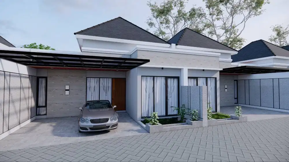 Rumah Cantik dalam Perumahan 900 Jt-an di Jl raya Tajem Jogja