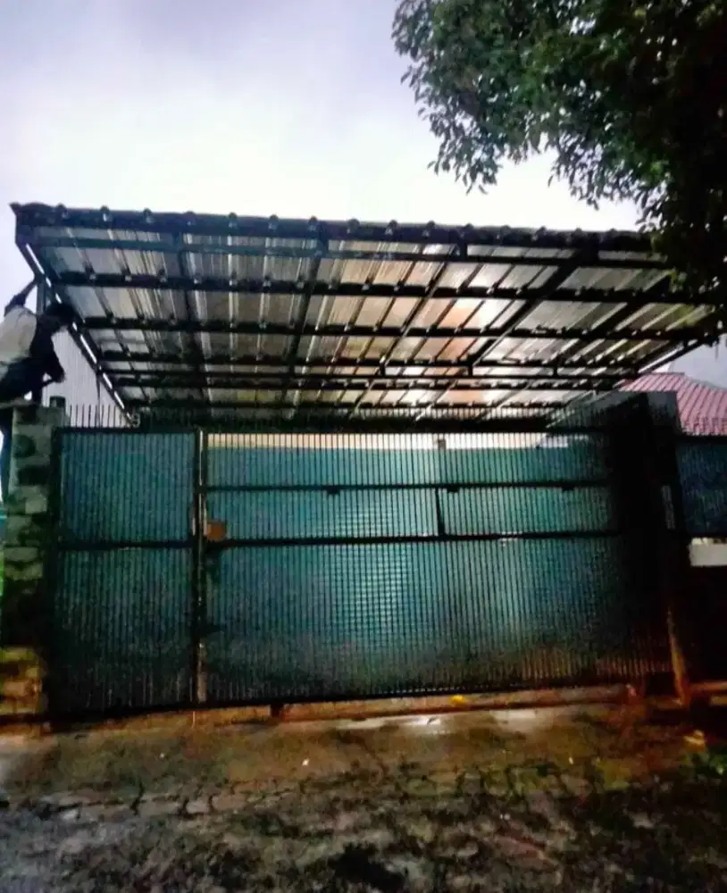 Canopi spandek pasir