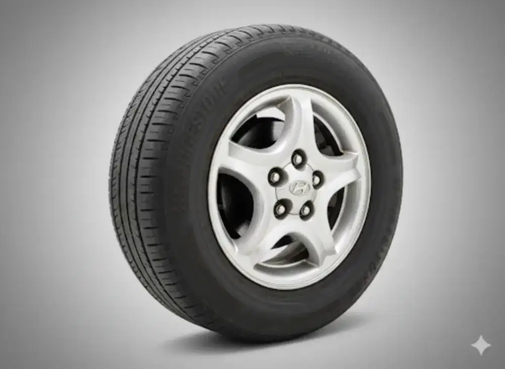 Velg Hyundai PCD 5 x 114.3 + Ban layak pakai