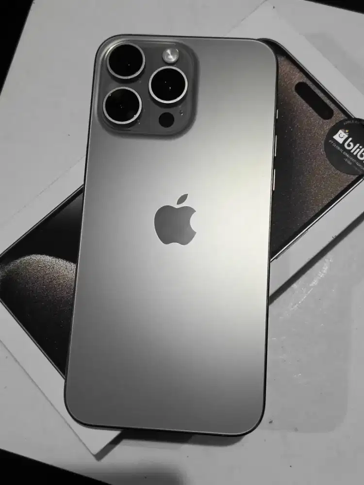 iphone 15 pro max 1TB mulus lengkap No Minus iBox