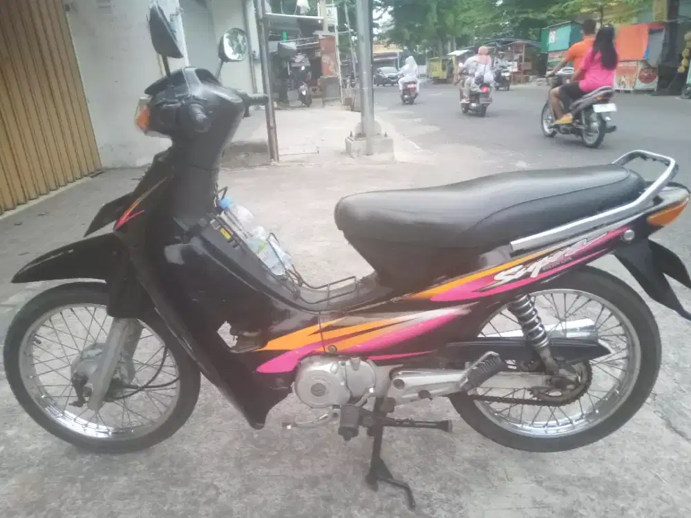 Supra 2001 plat w sda barang orian pjk plat hidup