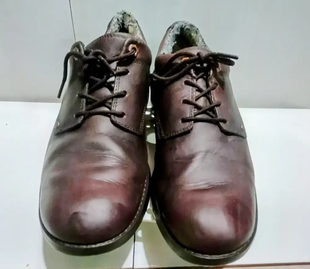 Shopee COD - Sepatu Pria Casual Kulit Keren Import Original