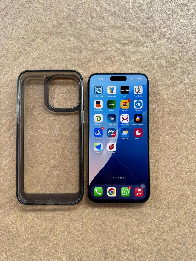 iPhone 15 Pro Max 256gb Natural Titanium Ex. Inter Sinyal All Operator