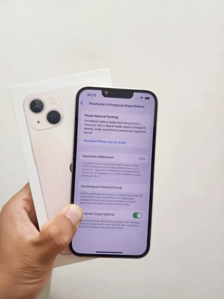 Iphone 13 256GB Pink RESMI