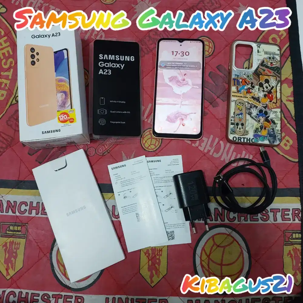 Samsung A23 Fullset ORI SEIN Minus Shadow murah meriah