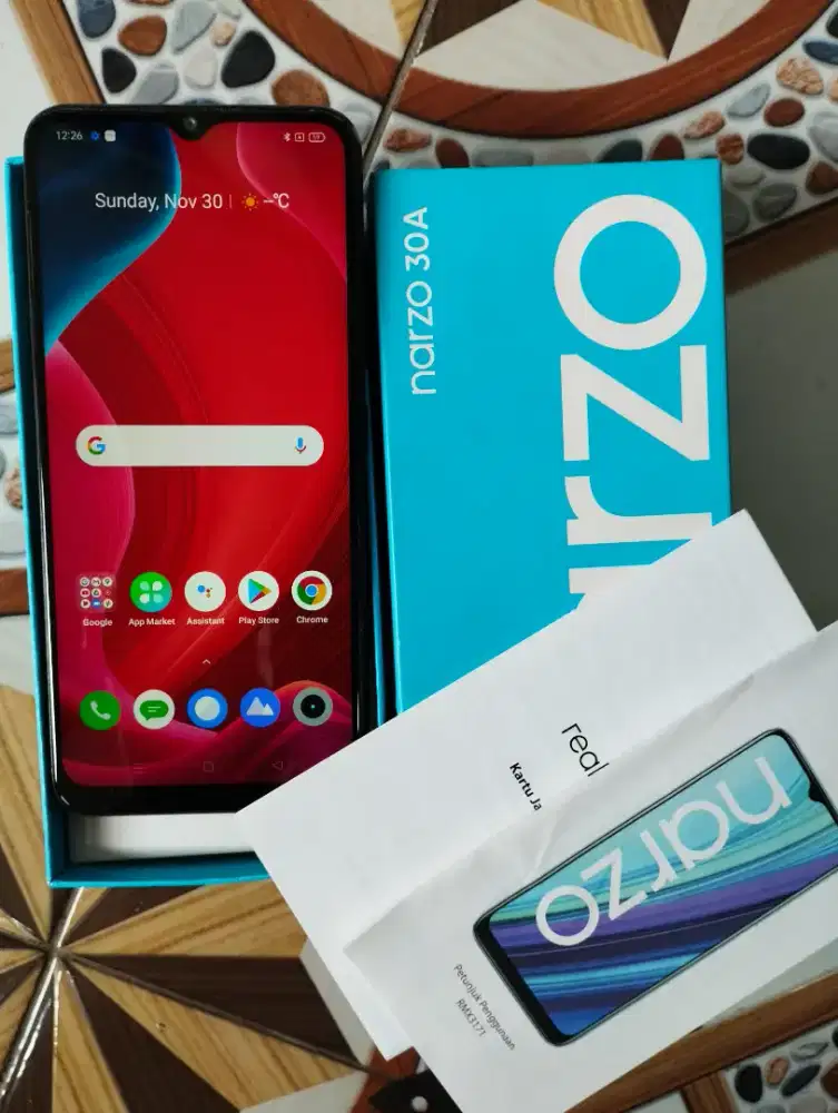 Realme narzo 30a ram 4 64gb