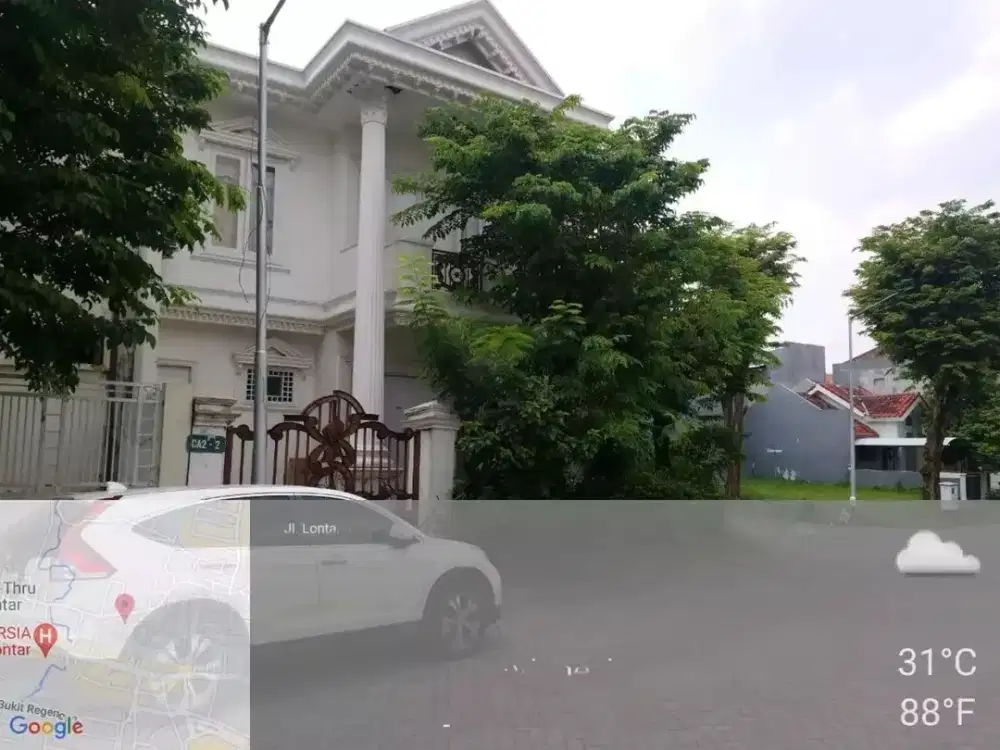 DI VILLA VALENSIA LONTAR SURABAYA , RUMAH 2 LT HOOK , DEKAT PAKUWON MALL DAN SAMPOERNA ACADEMY