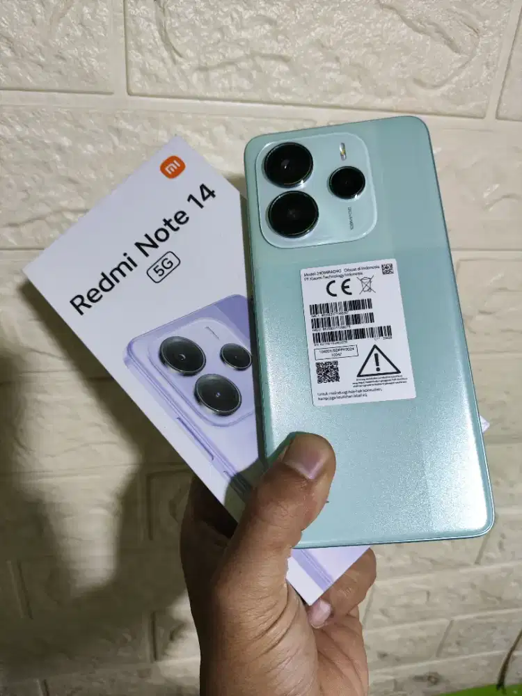 REDMI NOTE 14 5G RAM 8/256GB FULSET ORI