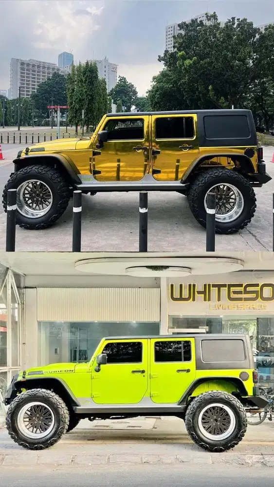 JUAL CEPAT Jeep Rubicon Wrangler JK sport SUPER KEREN GANTENG MAKSIMAL