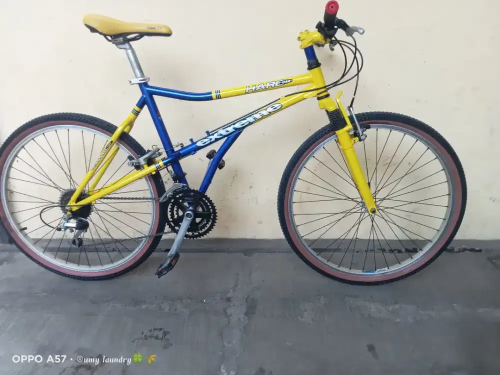 sepeda commuter bike vintage haro extreme