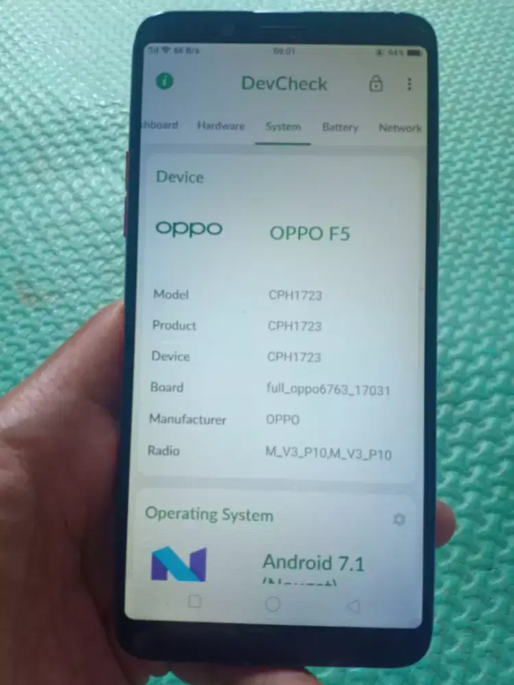 Oppo f5, 4/64. Orian. (jual cepat)