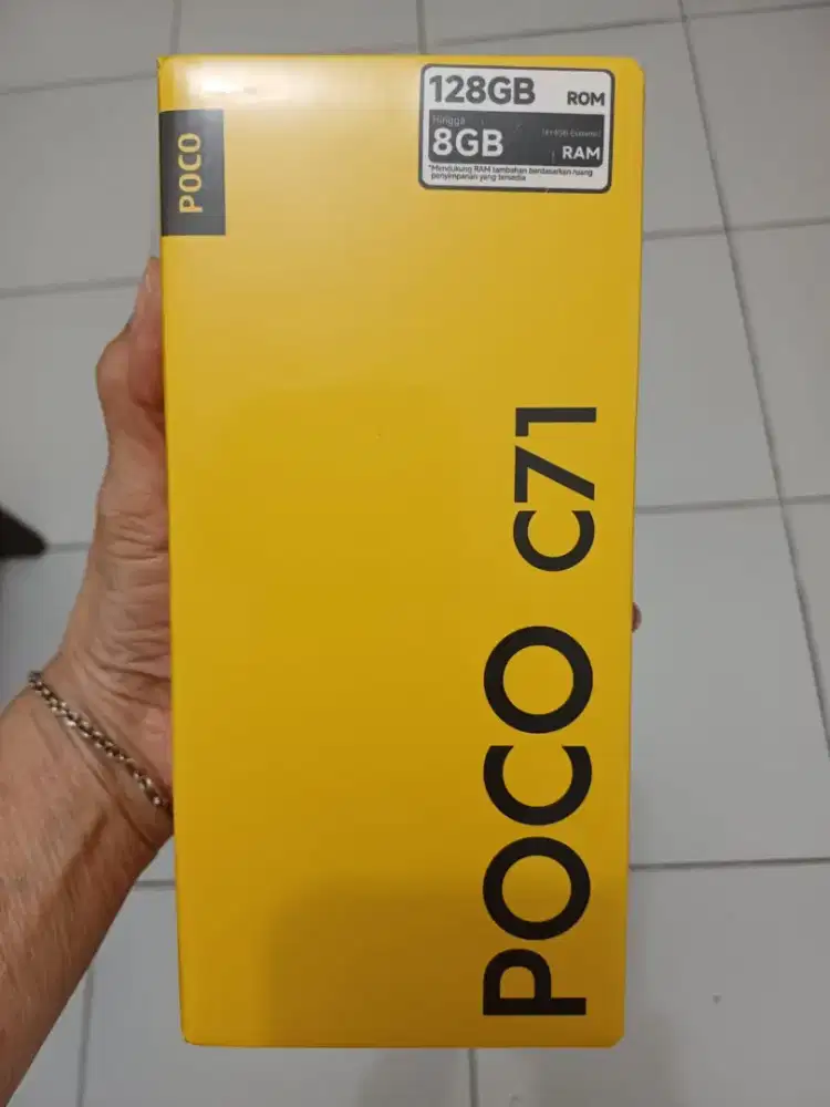 POCO C71 4+4GB/128GB SEGEL RESMI