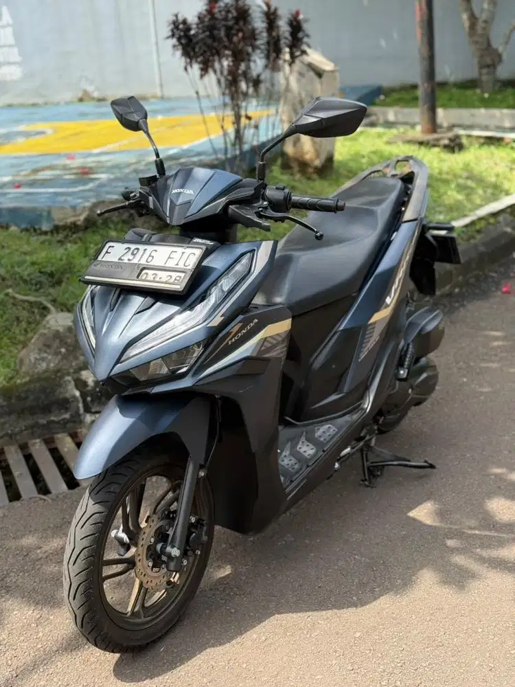 Honda Vario 125 Keyless Thn 2023 Blue Matte Mulus