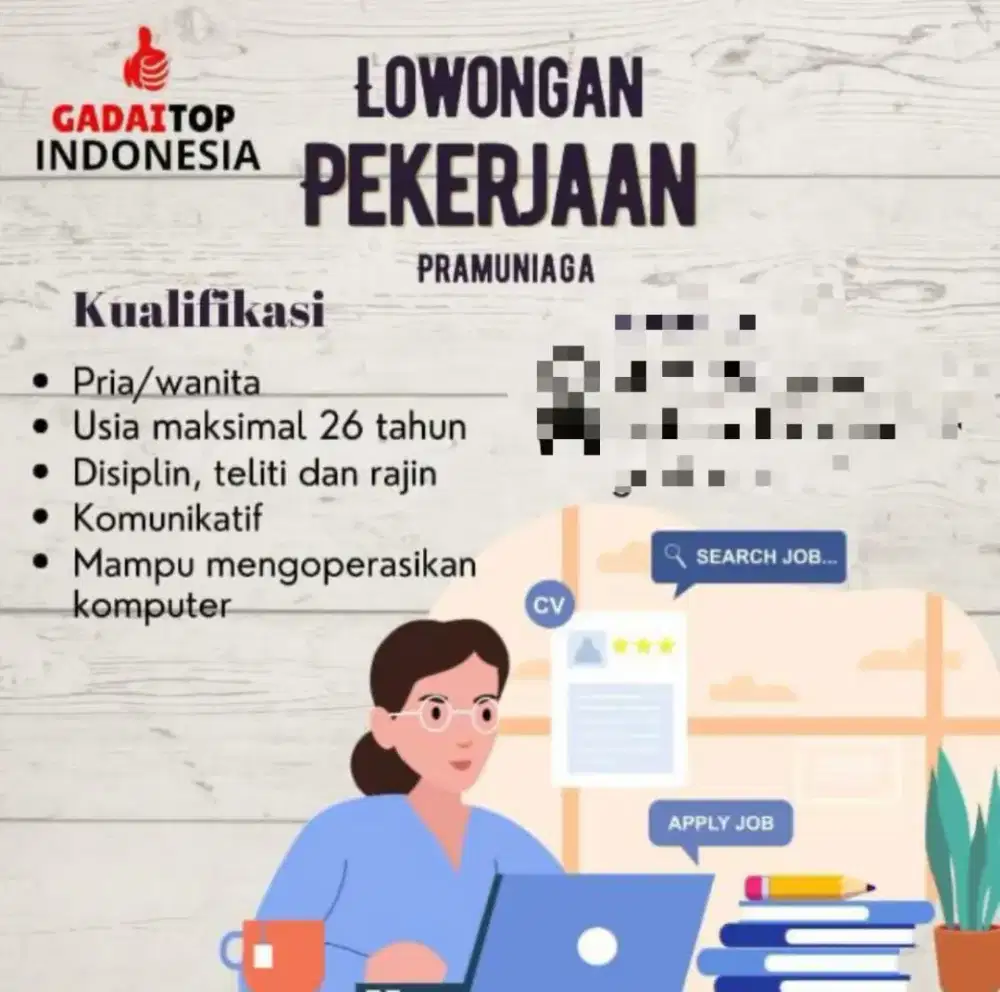 Lowongan kerja Gadai Top