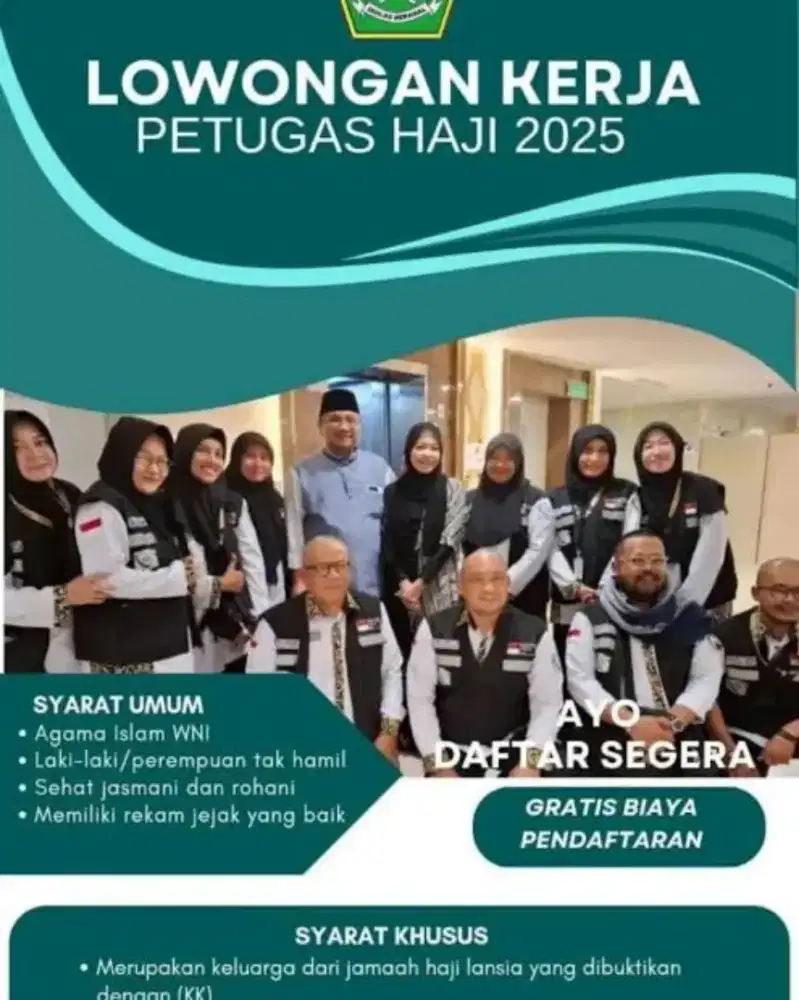 Loker petugas haji/umroh