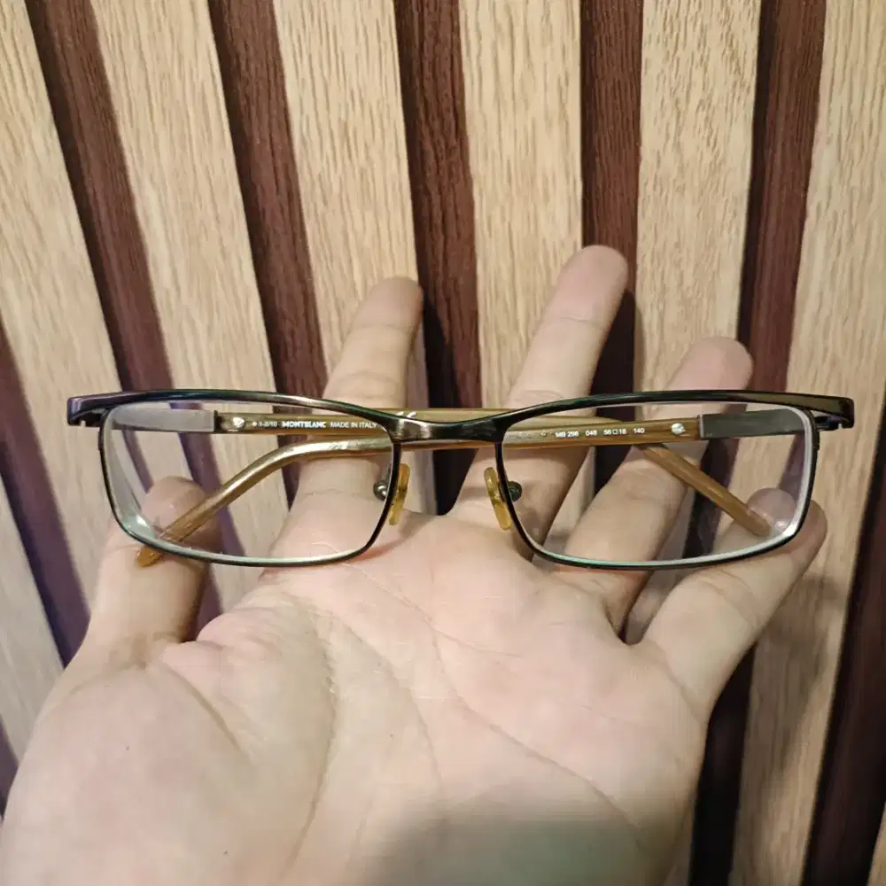 Frame kacamata montblanc authentic