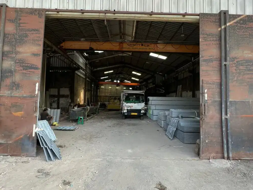 Disewakan gudang plus office nd mess karyawan di tarumajaya