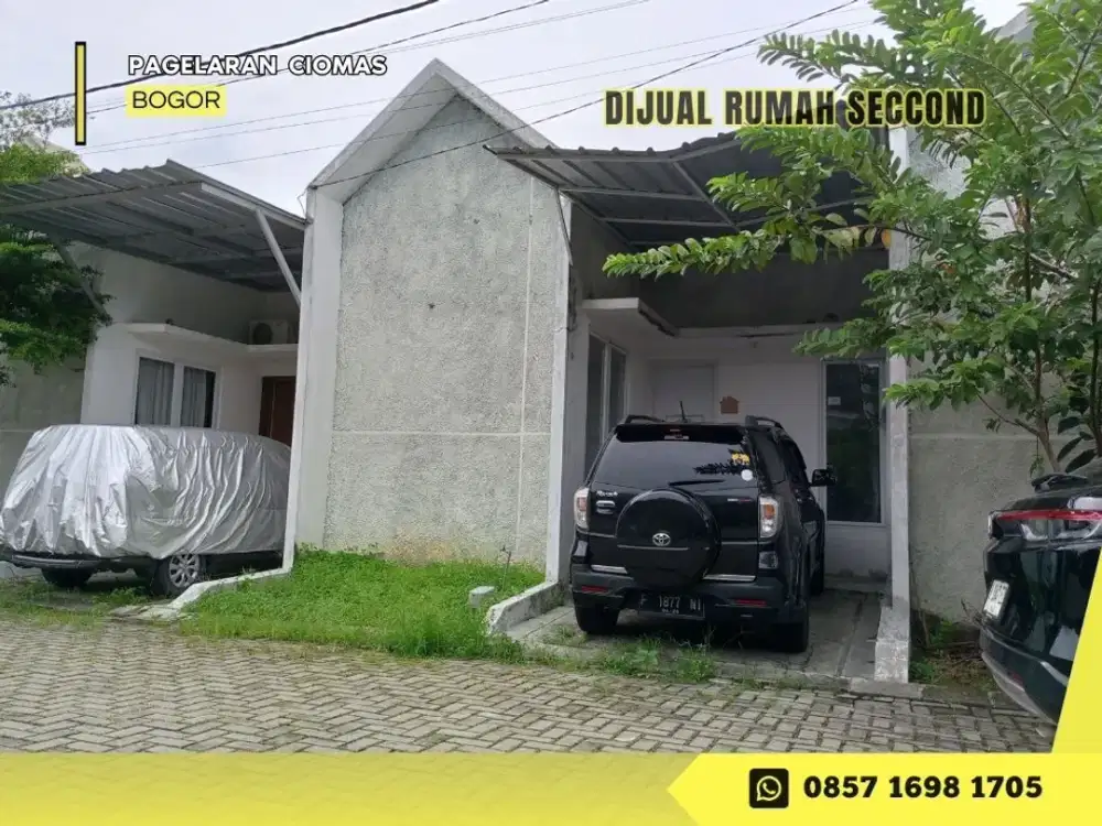 Jual Rumah CASH 570JT dkt Stasiun di Kencana Townhouse Ciomas Bogor