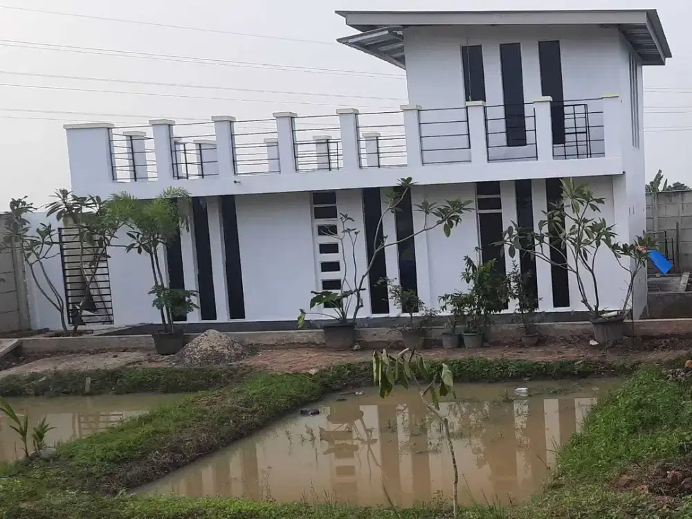 Dijual Villa Kolam Ikan 600m2 Sawangan Jatimulyo, Lampung Selatan