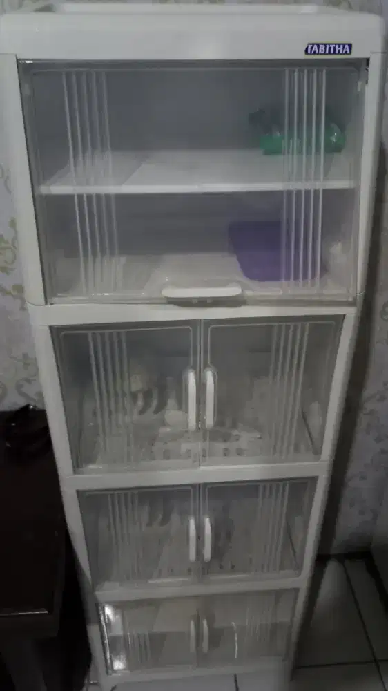 DIJUAL SEGERA LEMARI MAKANAN 6 SUSUN MERK TABITHA