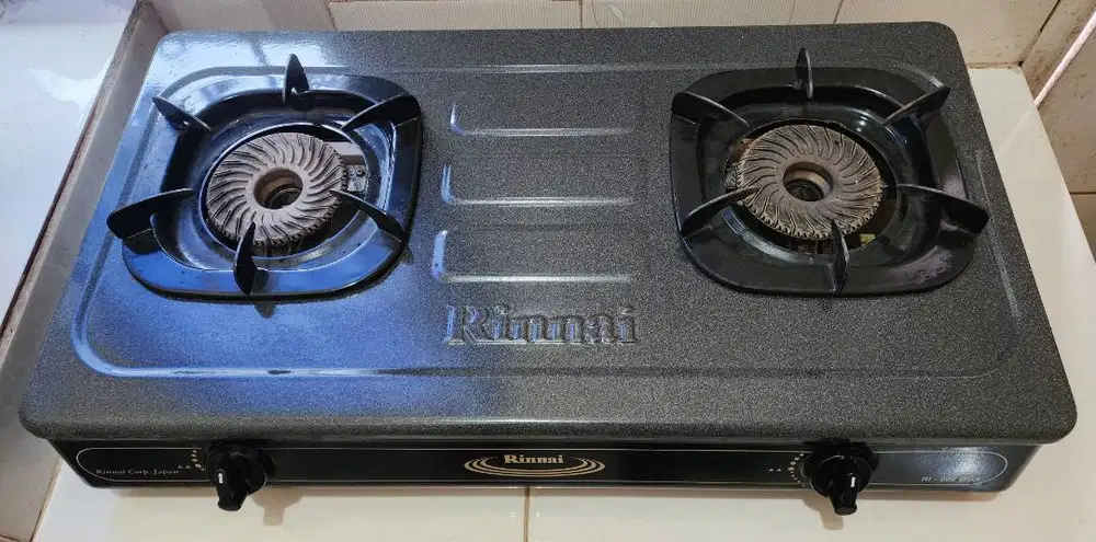 Kompor Gas Rinnai + Tabung Pink (Lokasi Pekanbaru)