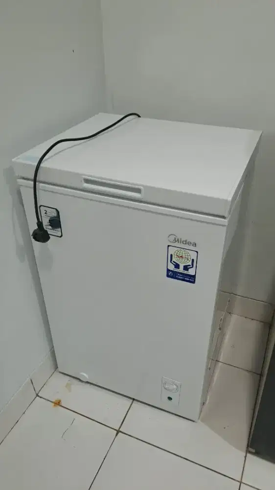 Mideal HS 129 C Chest Freezer Box Lemari pembeku 100 Ltr