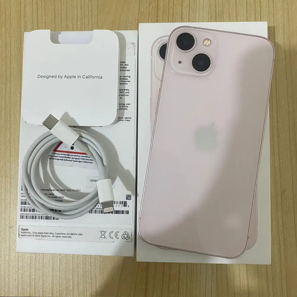 Iphone 13 pink 128Gb Ibox Bh 82%