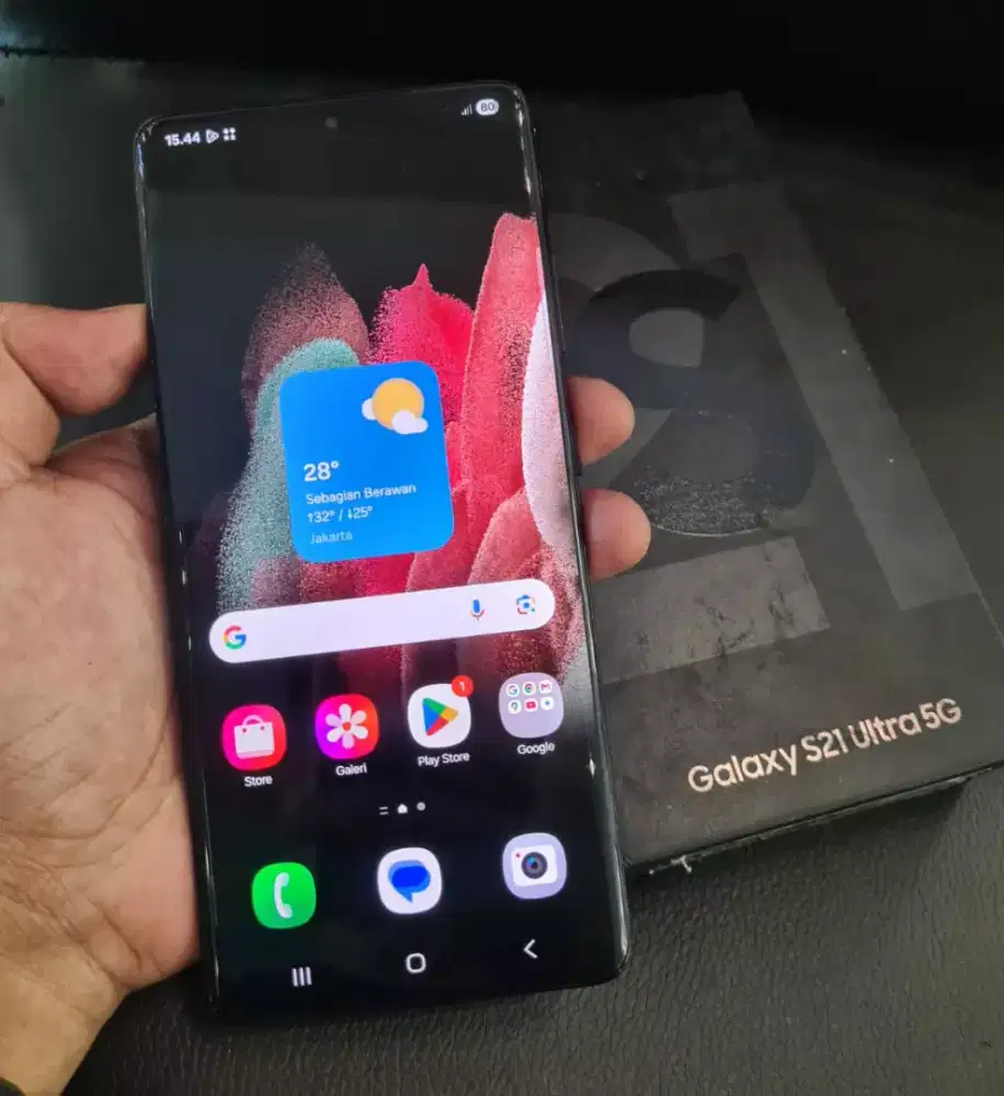 Samsung s21 ultra fullset mulus