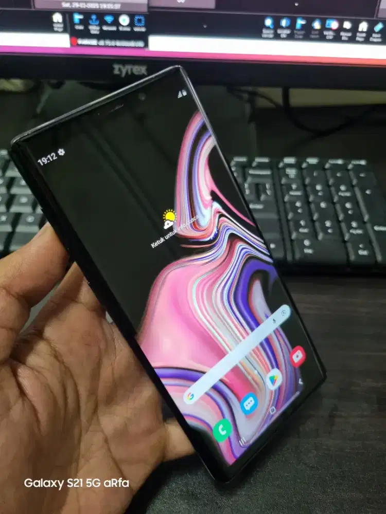 Samsung Note 9 sein ram 6/128 Hp ajah