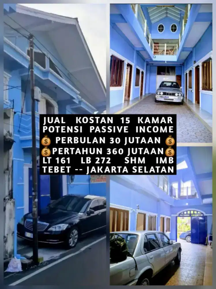 JUAL KOS KOST KOSAN KOSTAN BARU RENOVASI TEBET JAKARTA SELATAN