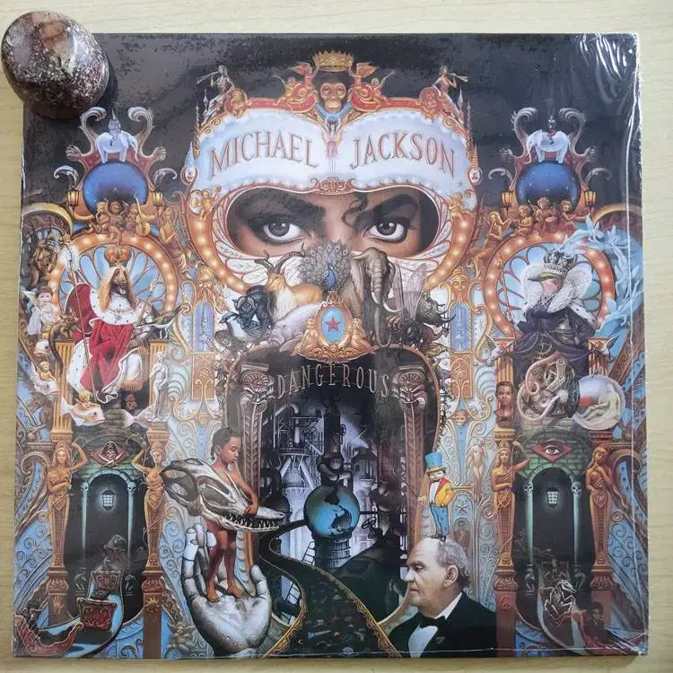 DANGEROUS - MICHAEL JACKSON - 2 LP - Vinyl - Piringan Hitam