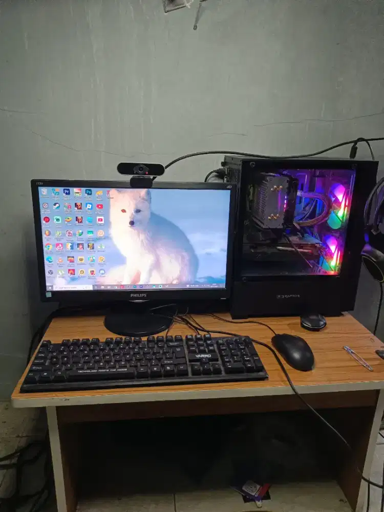 [FULLSET] PC GAMING I5 3570 RX 580 16GB KOMPUTER