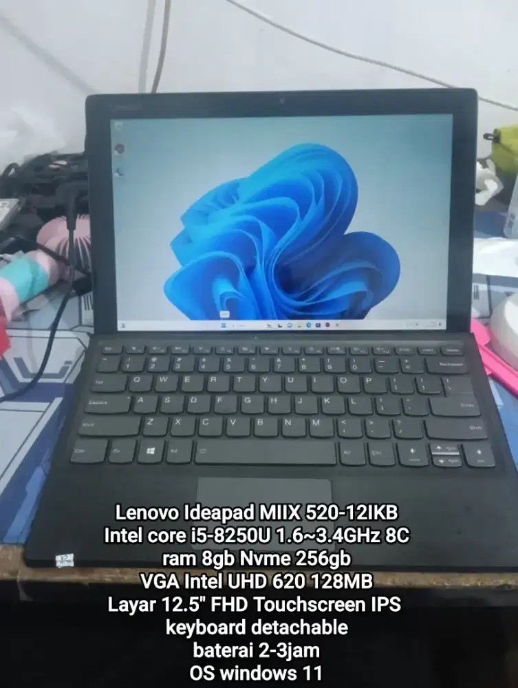 Lenovo Ideapad Miix 520-12ikb i5 gen 8