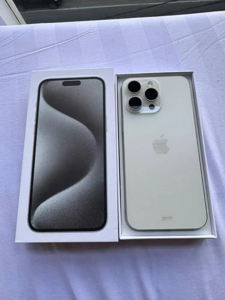 iPhone 15 Promax 512gb iBox White titanium