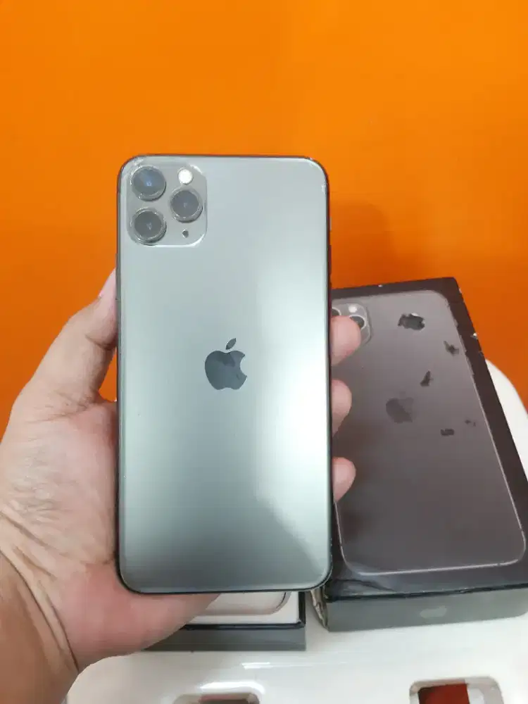 Iphone 11 pro max 64gb fullset all operator