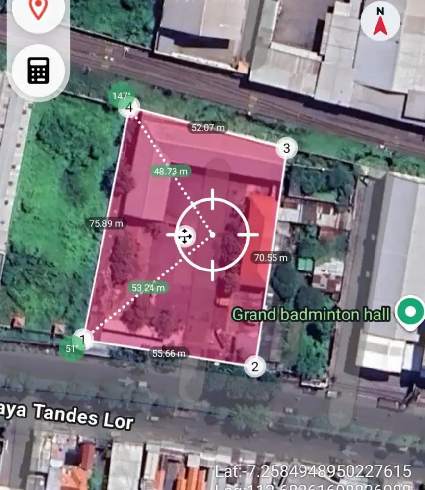 SEWA TANAH DAN BANGUNAN RAYA TANDES